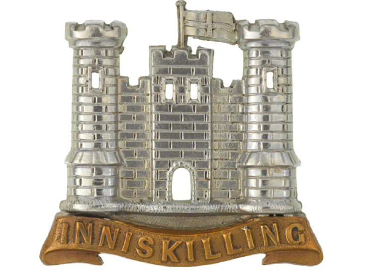 Cap badge, other ranks, 6th (Inniskilling) Dragoons, c1900 