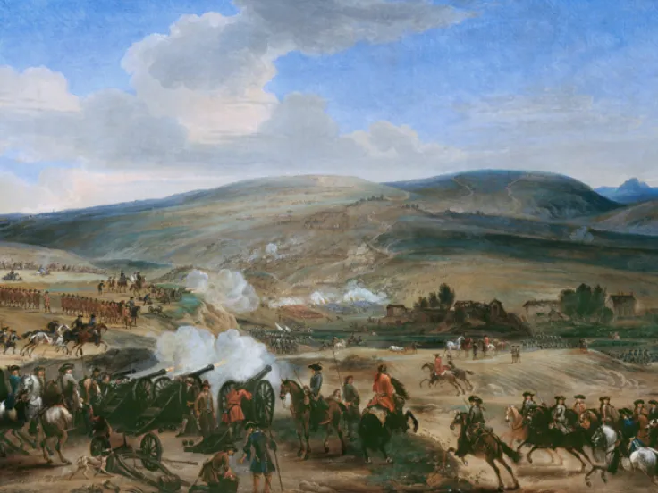 The Battle of the Boyne, 1690