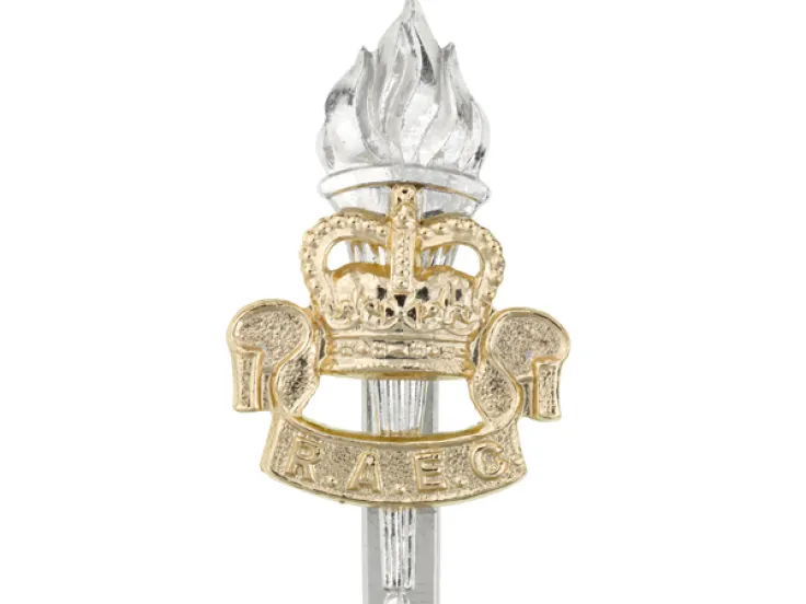 Other ranks' cap badge, Royal Army Education Corps, c1970