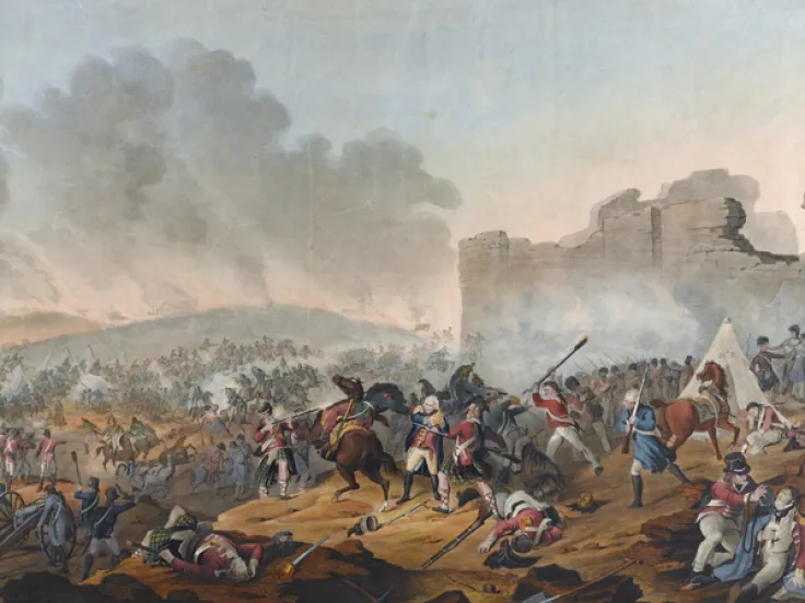 The Battle of Alexandria, 1801