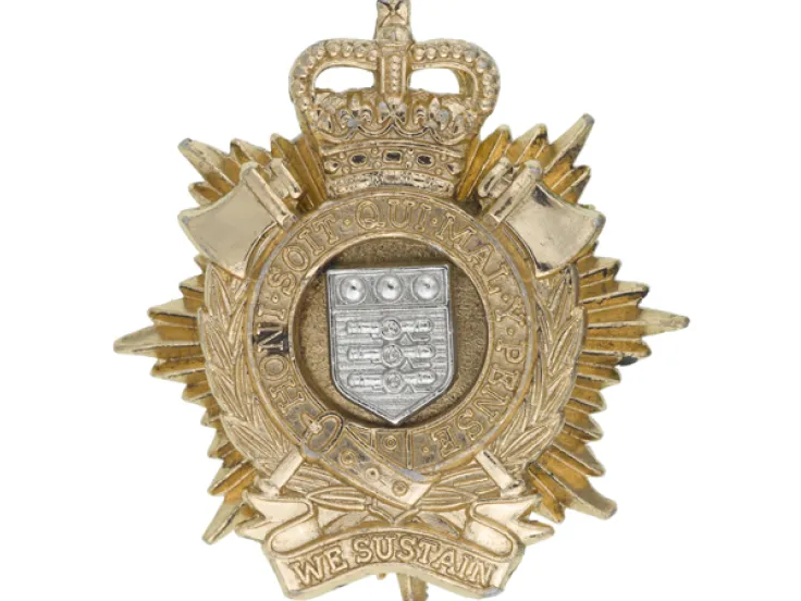 Other ranks' cap badge, The Royal Logistic Corps, c1993