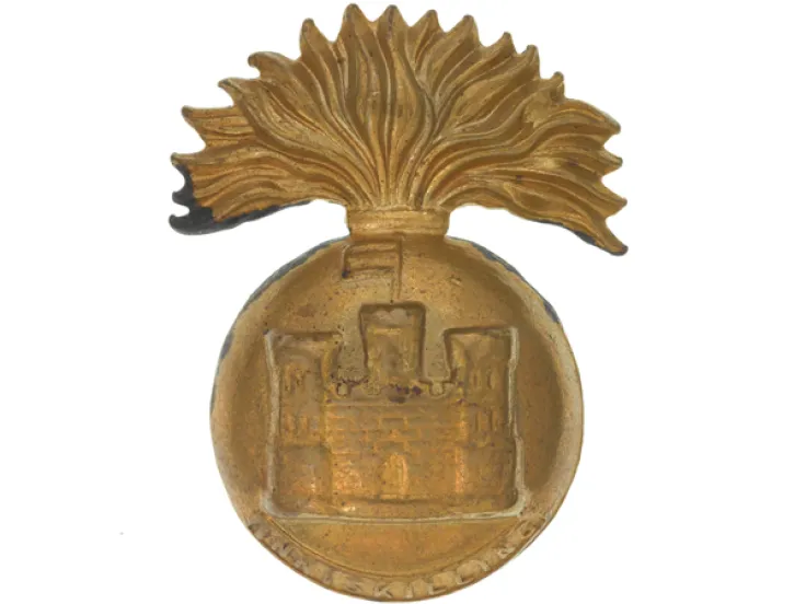 Other ranks' cap badge, The Royal Inniskilling Fusiliers, c1930