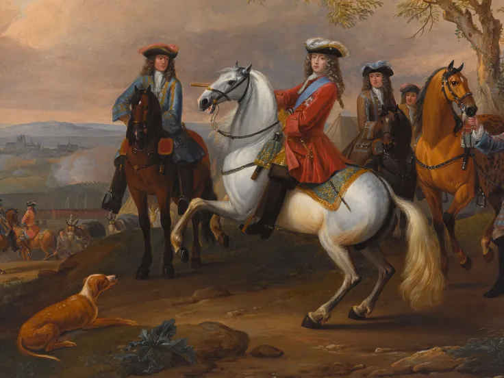 The Duke of Marlborough at the Siege of Tournai, 1709