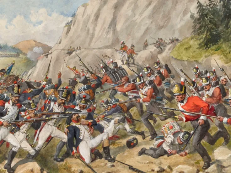 The Battle of Busaco, 27 September 1810