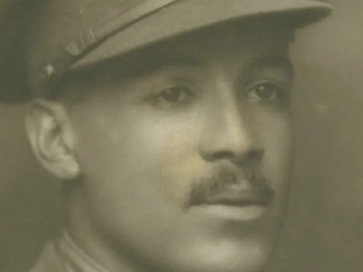 Portrait of Walter Tull