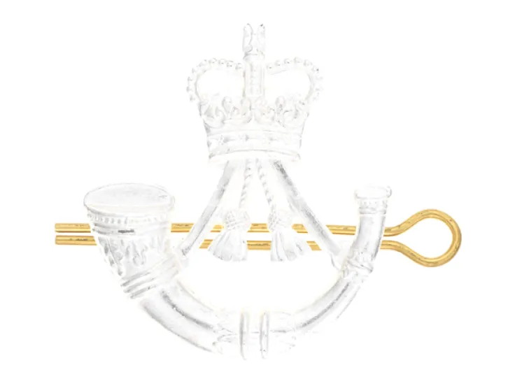 Cap badge, The Rifles, c2019