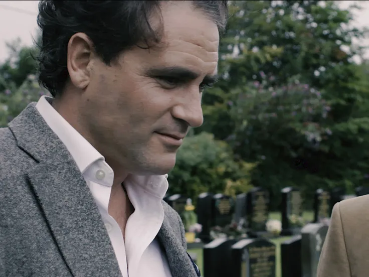 Levison Wood (left) with his dad Lev Wood Senior