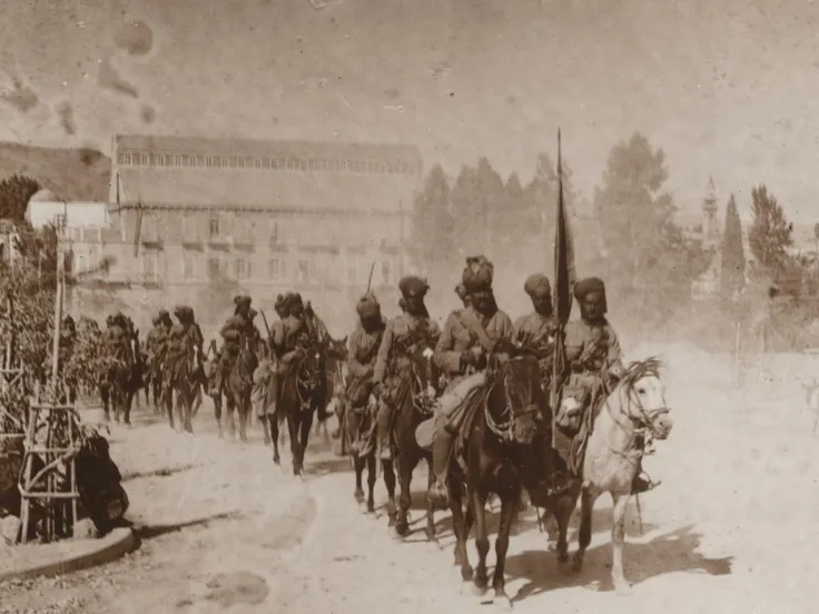 Commonwealth soldiers in Palestine