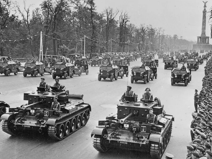 Berlin Victory Parade, 21 July 1945