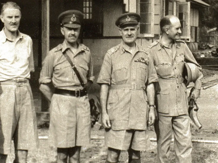 British commanders in Burma, 1942