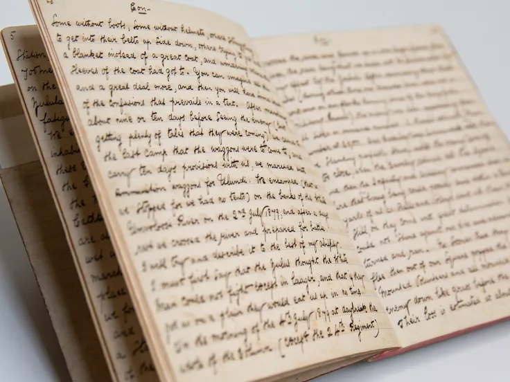 Private Matthew Tuck's diary, c1882