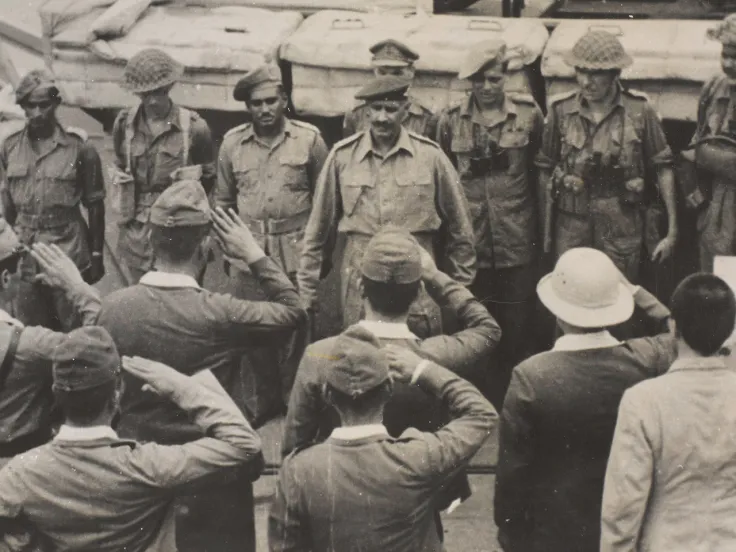  ‘British Forces Land on the Nicobar Islands’, October 1945
