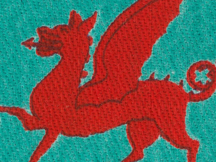 South Wales District (Western Command) formation badge, c1944