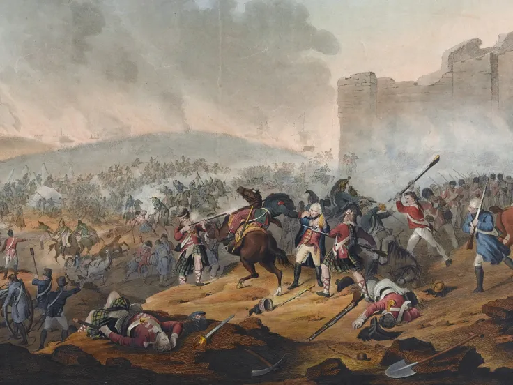 The Battle of Alexandria, 21 March 1801