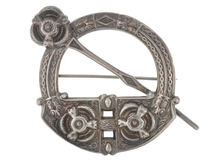 Celtic plaid brooch taken from the body of a rebel, 1916