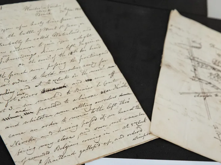 Papers from the newly acquired Napoleonic archive collections