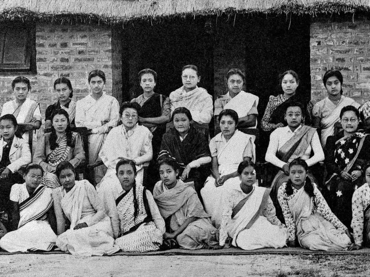 The Quetta Platoon, Women’s Auxiliary Corps (India), in civilian dress, 1942
