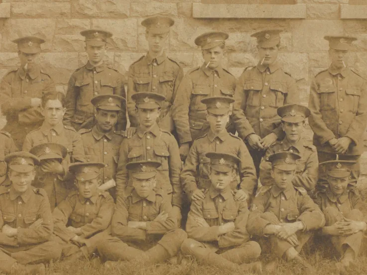 Bandsmen of the 1st Battalion Connaught Rangers, Ireland, 1917