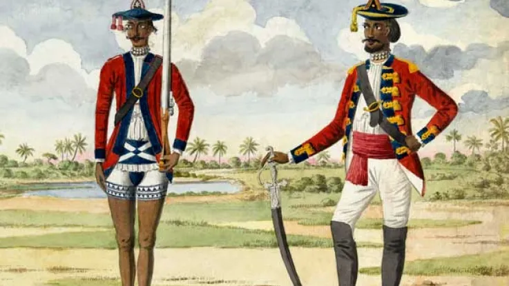 Bengal Army Troops, 1785