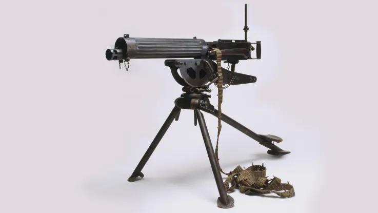 Vickers machine gun, c1914