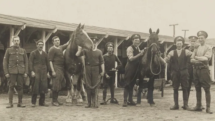 Stables of The Buffs, 1914