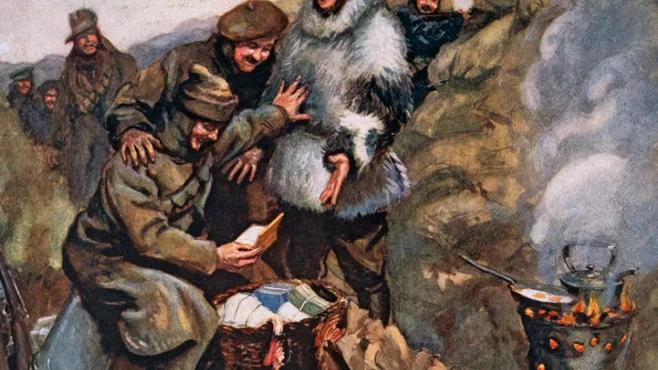 Christmas in the trenches, 1915