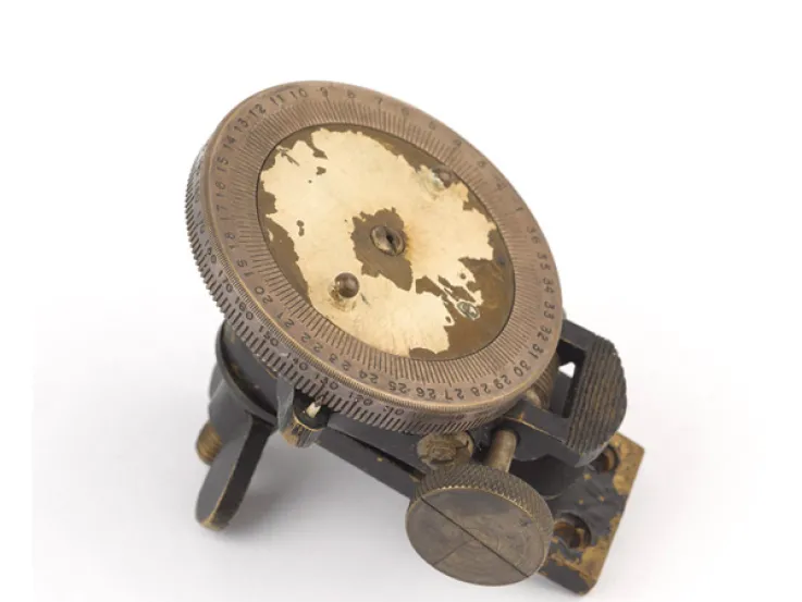 Bagnold sun compass used by the LRDG, c1942