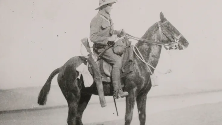 Private William Bowyer of 1/1st Buckinghamshire Yeomanry (Royal Bucks Hussars), 1915