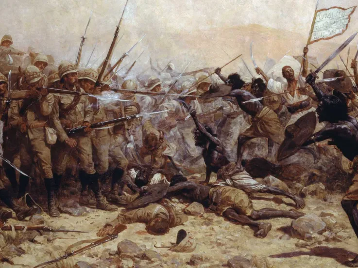 The Battle of Abu Klea, 17 January 1885 