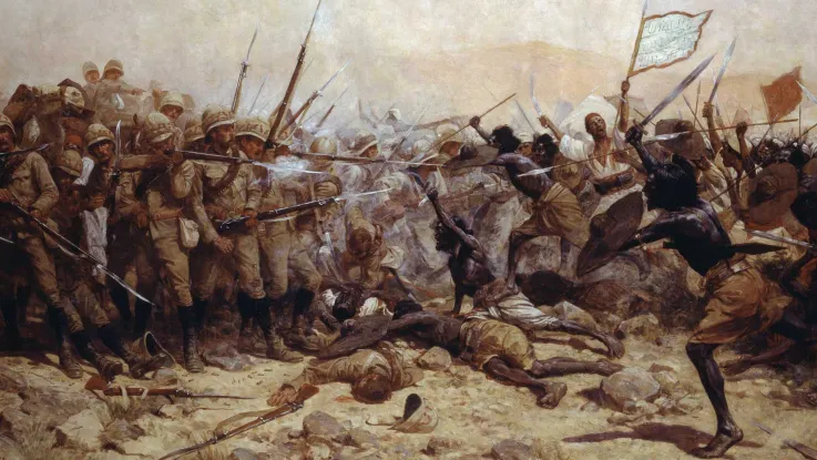 The Battle of Abu Klea, 17 January 1885 