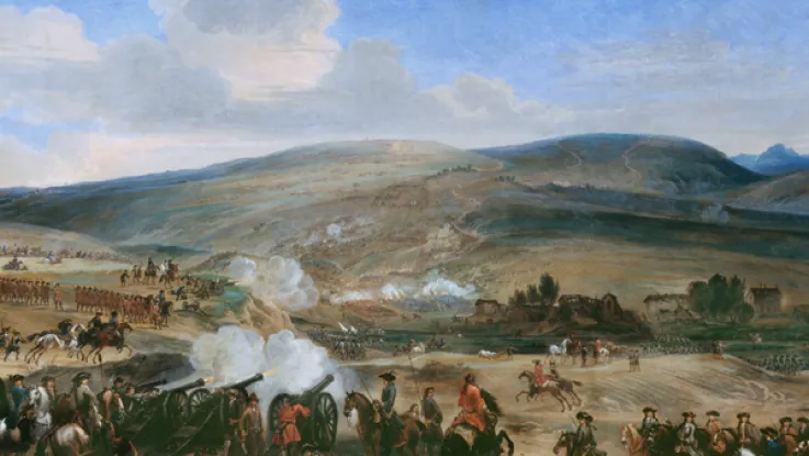 The Battle of the Boyne, 1690