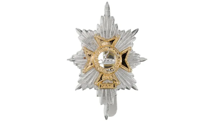 Cap badge, The Worcestershire and Sherwood Foresters, c1970