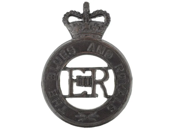 Cap badge, The Blues and Royals (Royal Horse Guards and 1st Dragoons), c1990