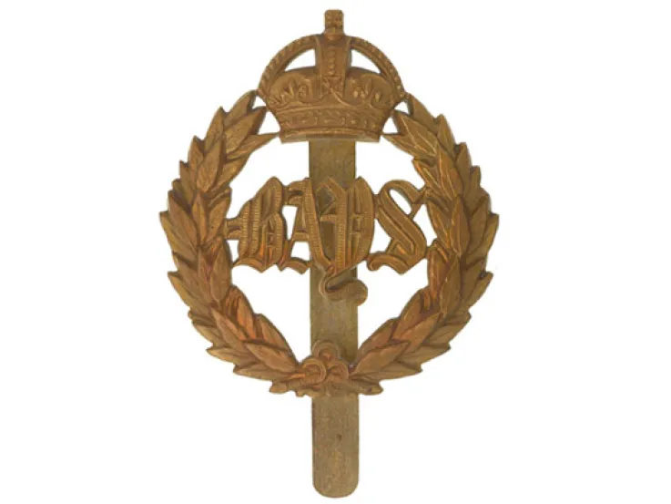 Other ranks' cap badge, The Queen’s Bays (2nd Dragoon Guards), c1920