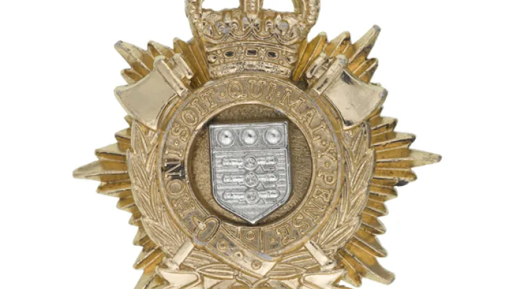 Other ranks' cap badge, The Royal Logistic Corps, c1993