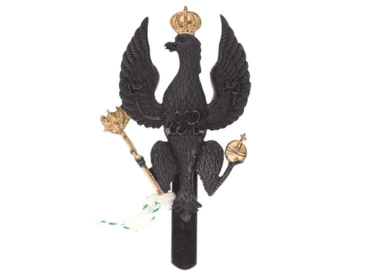 Other ranks’ cap badge, The King’s Royal Hussars, 1993