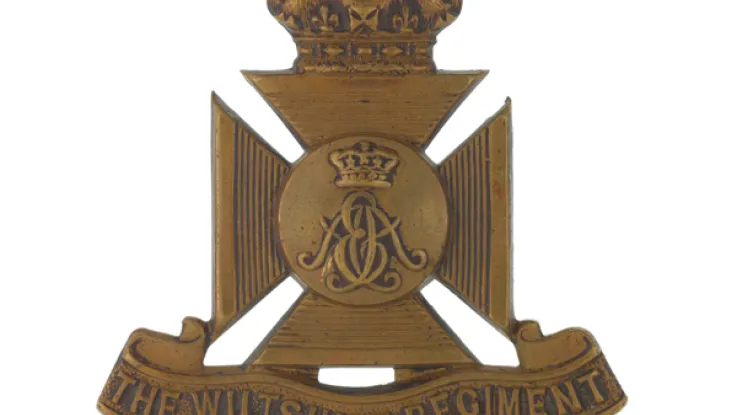 Other ranks' cap badge, The Duke of Edinburgh's (Wiltshire Regiment), c1900