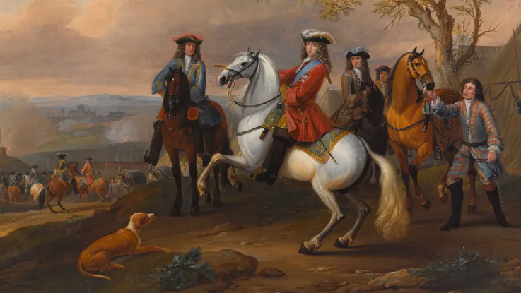 The Duke of Marlborough at the Siege of Tournai, 1709