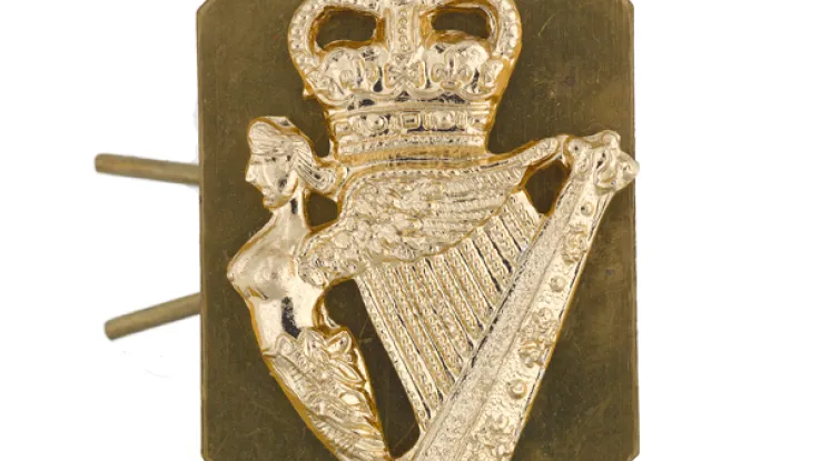 Collar badge of The Ulster Defence Regiment, c1970