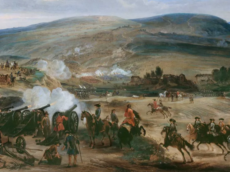 The Battle of the Boyne, 1690