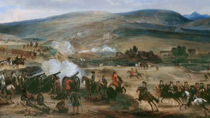 The Battle of the Boyne, 1690