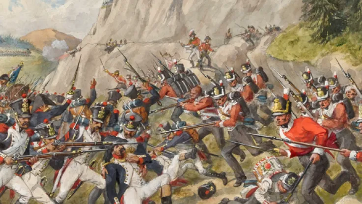 The Battle of Busaco, 27 September 1810