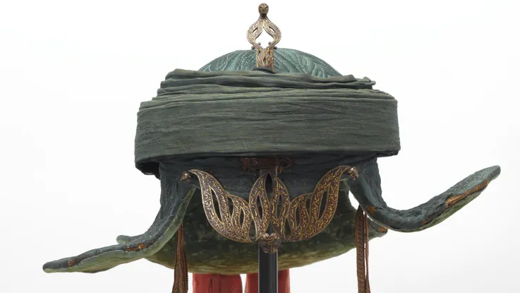 Tipu Sultan's war turban taken during the capture of Seringapatam in 1799