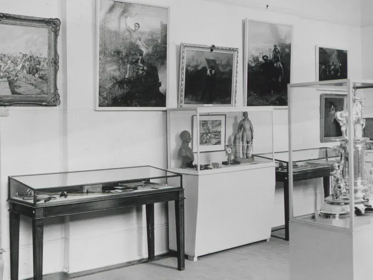 Hastings Room, Victoria Cross and George Cross exhibition, 1962