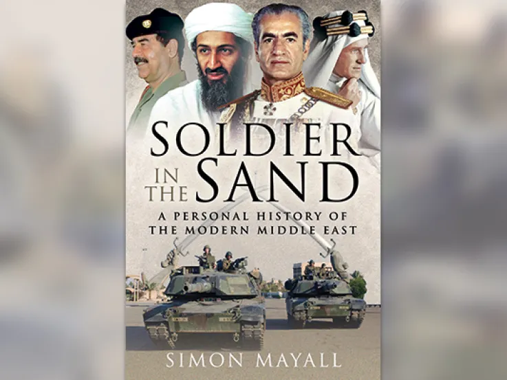 'Soldier in the Sand' book cover