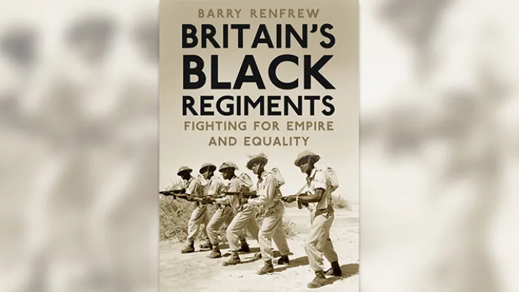 'Britain's Black Regiments' book cover