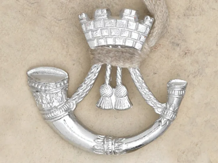 Collar badge, The Somerset and Cornwall Light Infantry, 1959