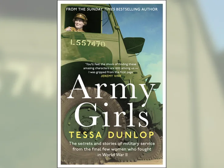 'Army Girls' book cover