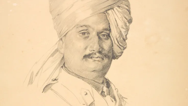 ‘Amar Singh - fait a Orléans’, 16 October 1914