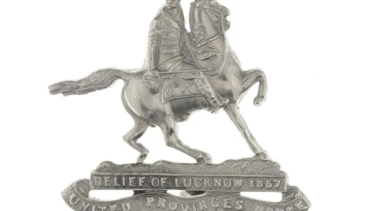 Cap badge, United Provinces Horse, 1904-1947